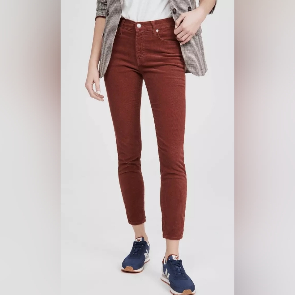NWT EDWIN PIXIE MID-RISE CORDUROY SKINNY, SIZE 31, SPICE